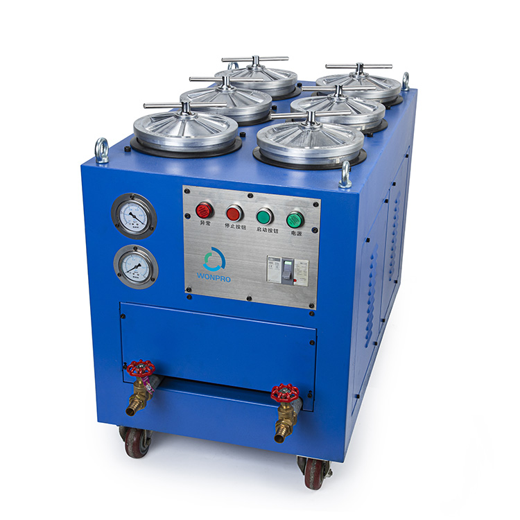 6R Macchina filtro olio mobile per acqua e glicole